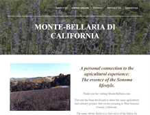 Tablet Screenshot of monte-bellaria.com